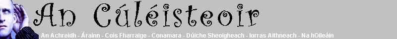 An C&uacute;l&eacute;isteoir!