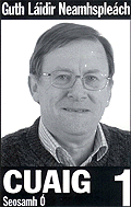Cuaig, Seosamh &Oacute; Uimhir 1